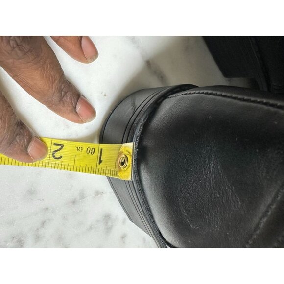 Libby Edelman Over The Knee Black Riding Boot Size 8 Tall Zip Equestrian Style - Picture 8 of 14